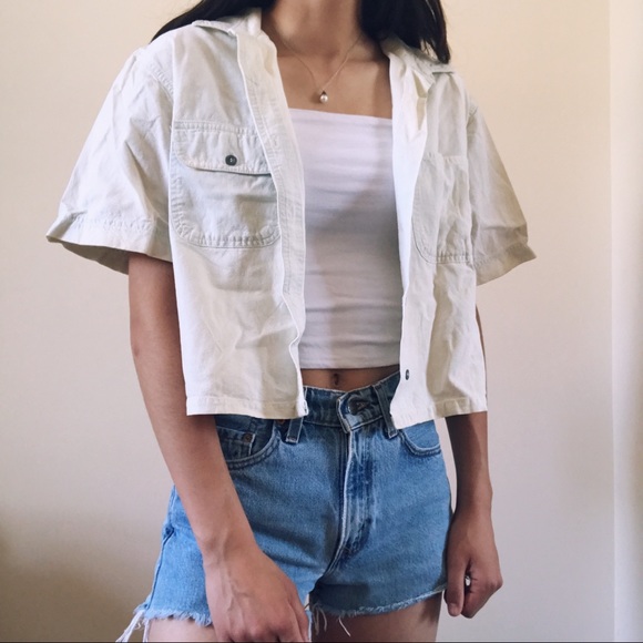 Urban Outfitters Tops - Vintage Faded Cropped Jacket